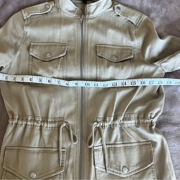 EXPRESS MILITARY Twill 4-Pocket Jacket - Picture 10 of 11